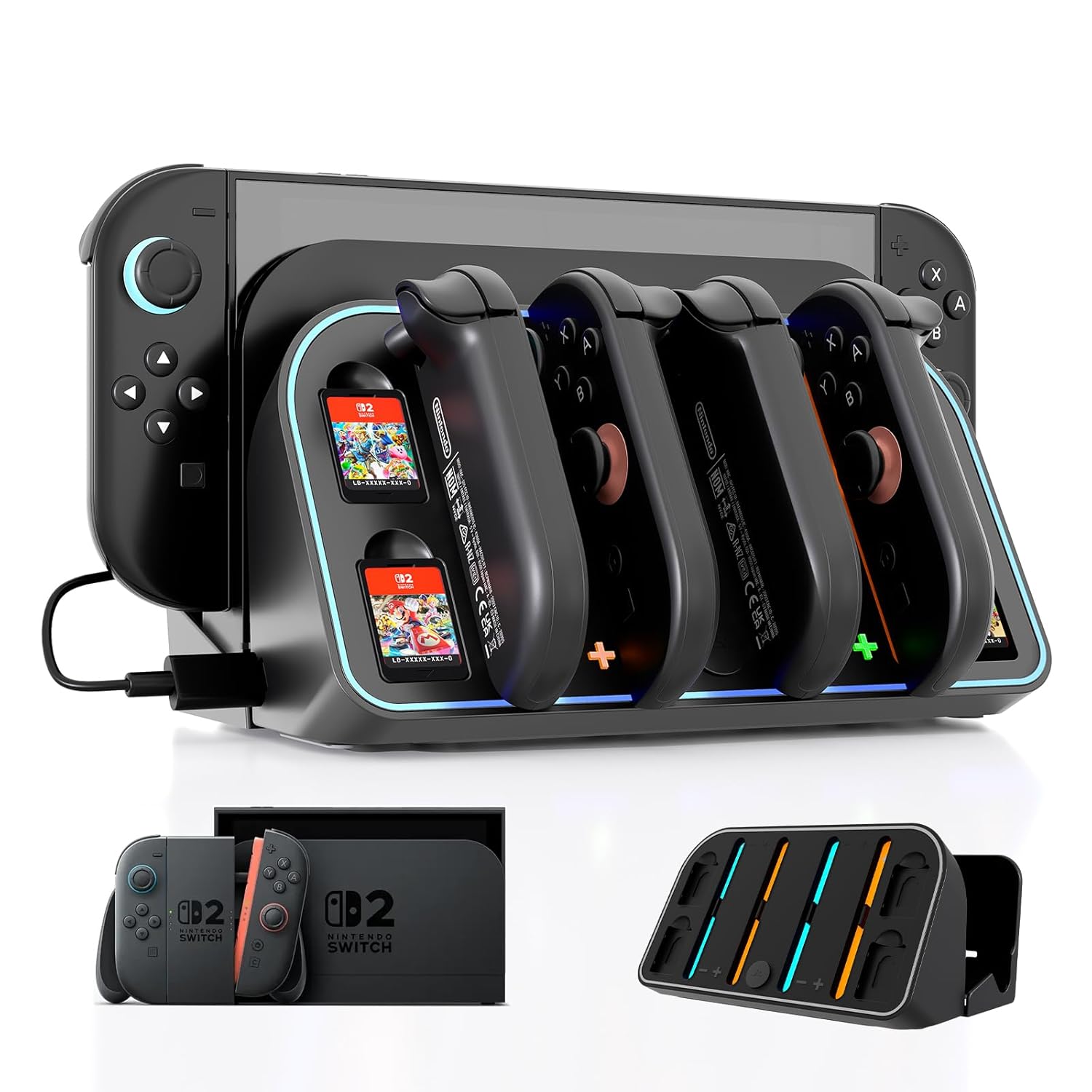 Party Games Nintendo - Wall Mount Charging Dock for Nintendo