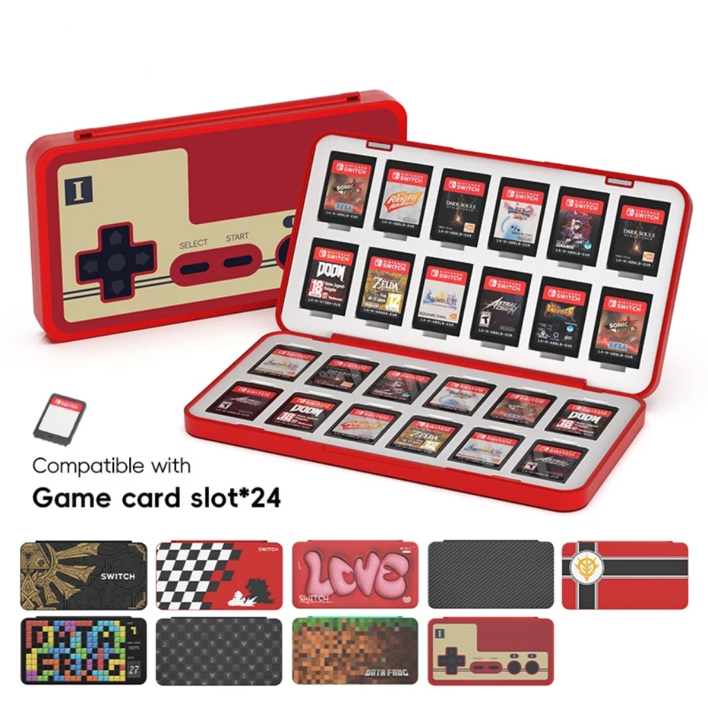 Party Games Nintendo - 24 in 1 Game Card Case