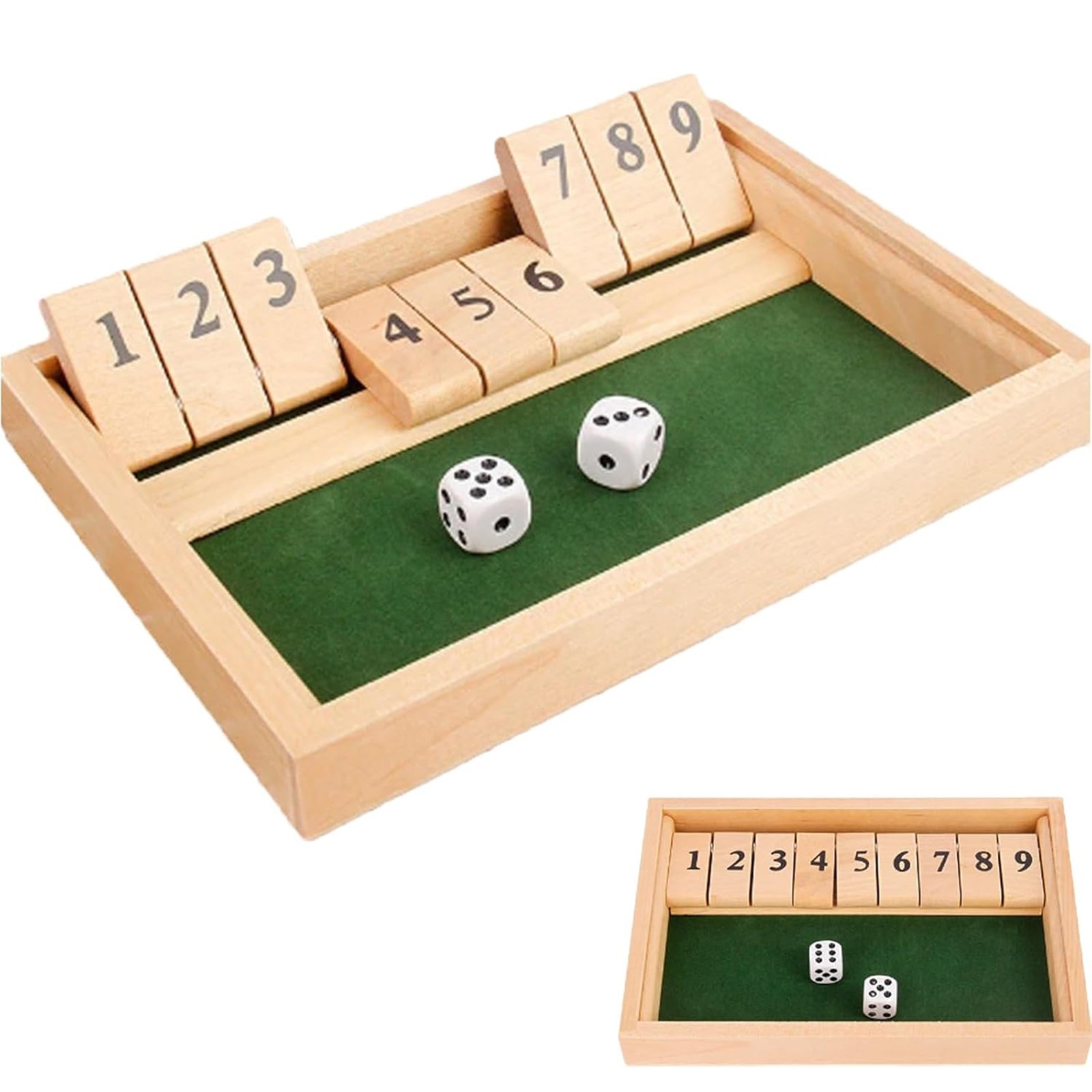Close The Box Dice Board 2-4 P - Party Games For 3 People ulasan dan harga