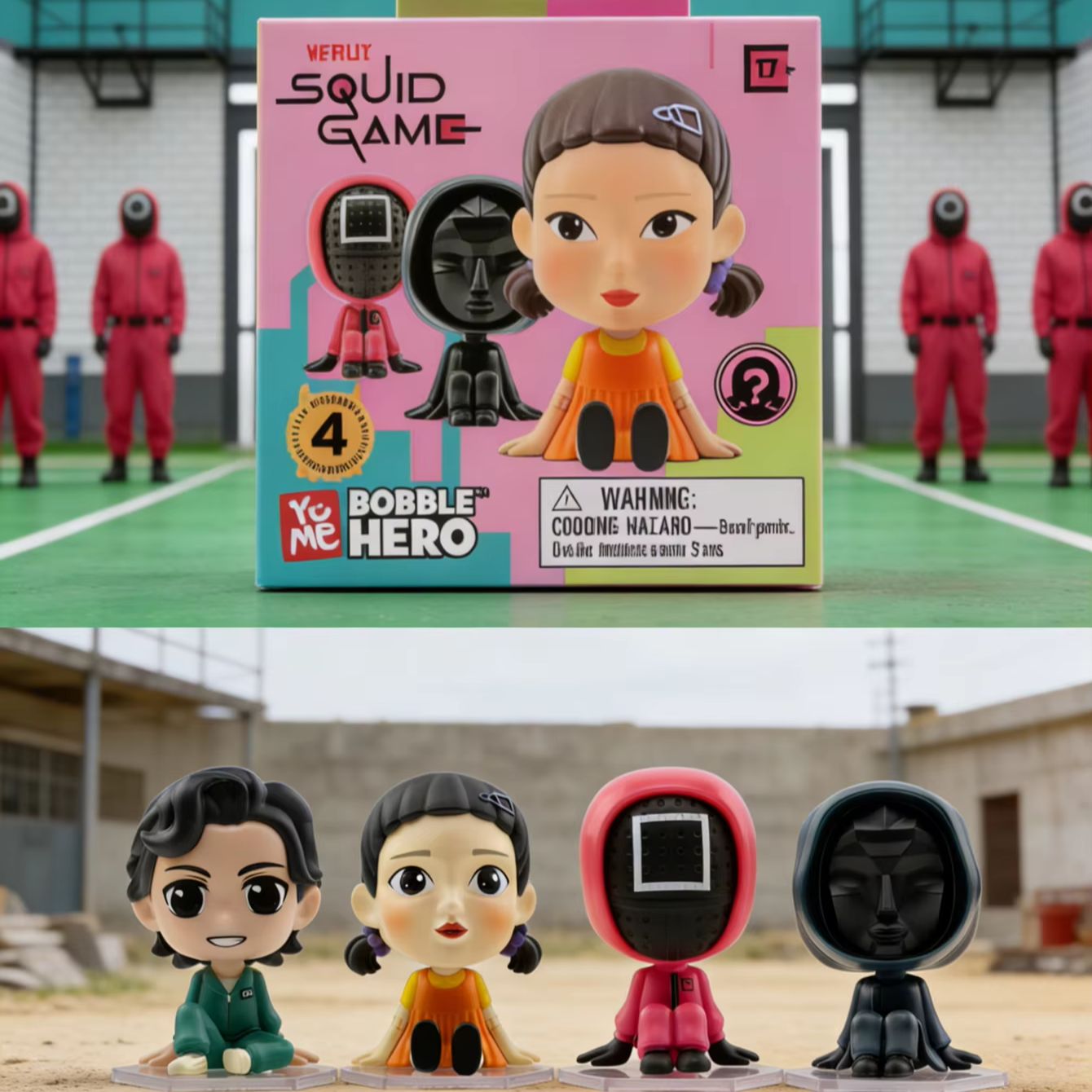 1PC Squid Game Officially Lice - Party Games Netflix ulasan dan harga