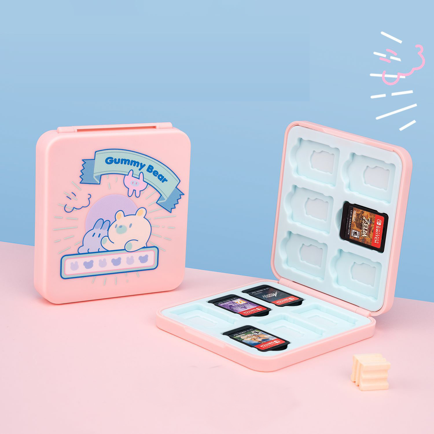 Hard Shell Game Cards Storage  - Party Games Nintendo ulasan dan harga