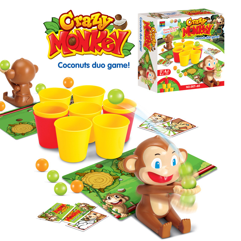 Crazy Monkey Party Board Games - Party Games For 3 People ulasan dan harga