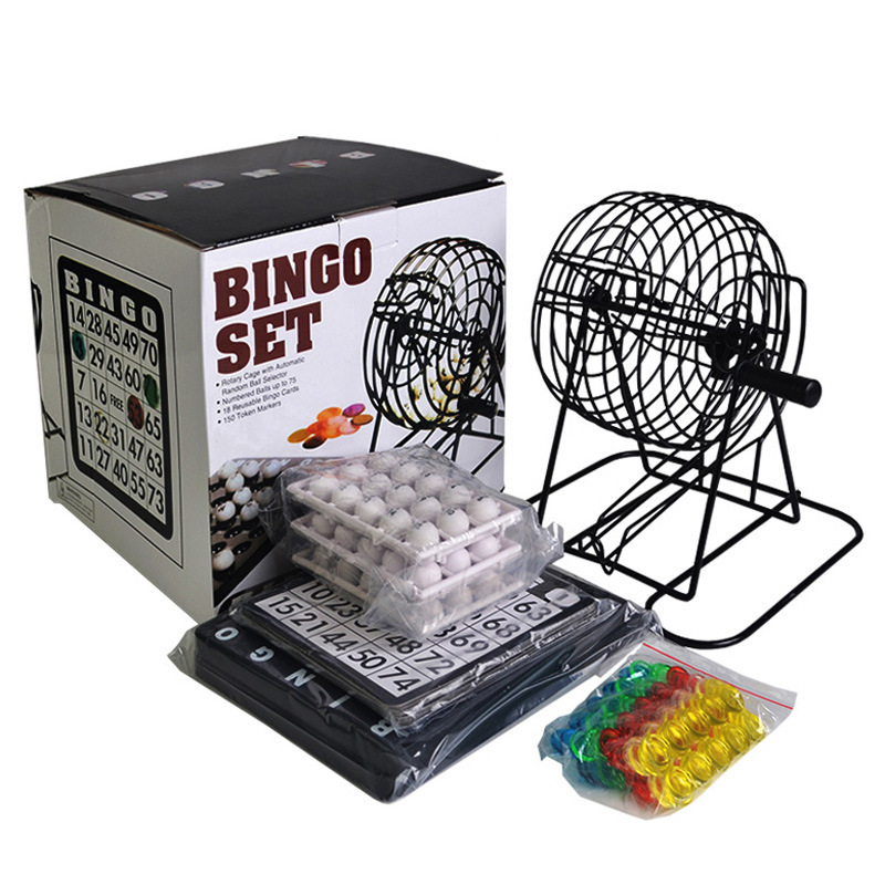 Bingo Lottery Machine Steel Bi - Party Games For Adults Large Group ulasan dan harga