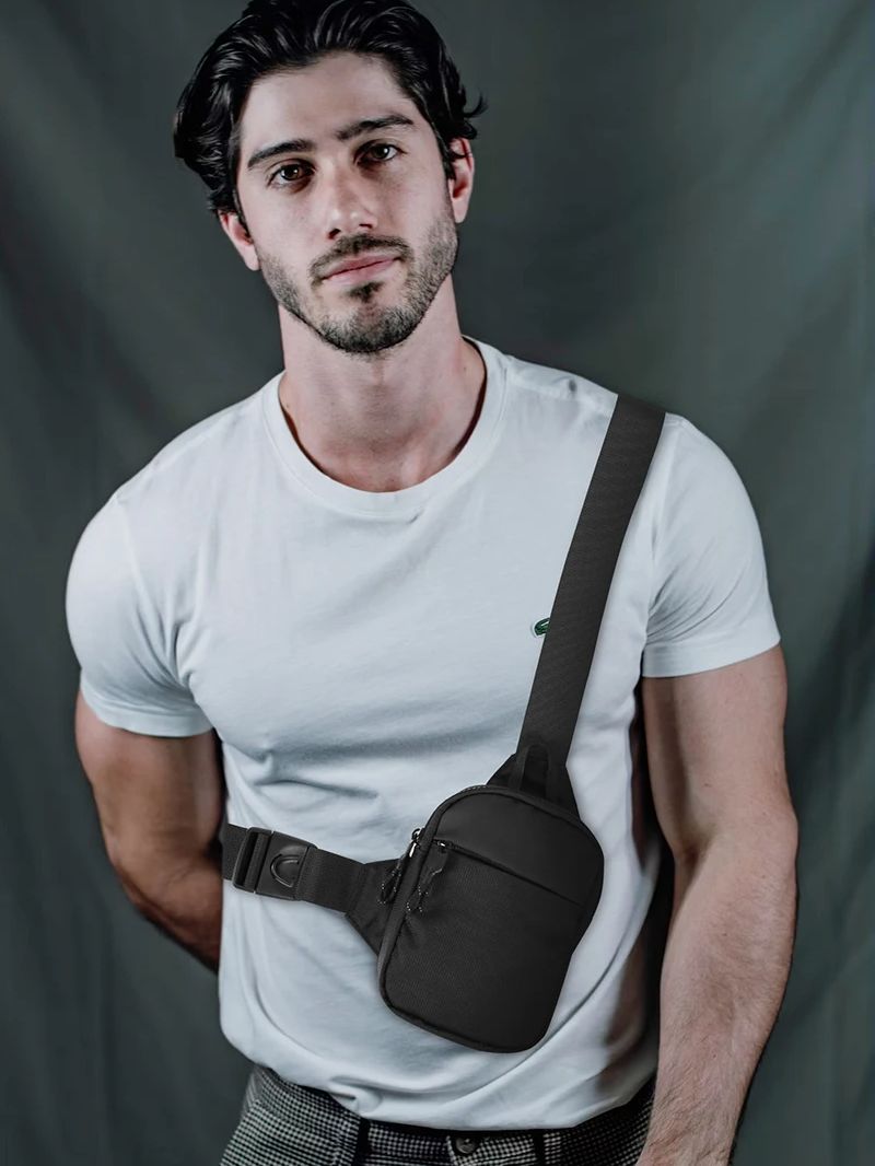 Casual Men Shoulder Chest Bag  - Sack Race Bag ulasan dan harga