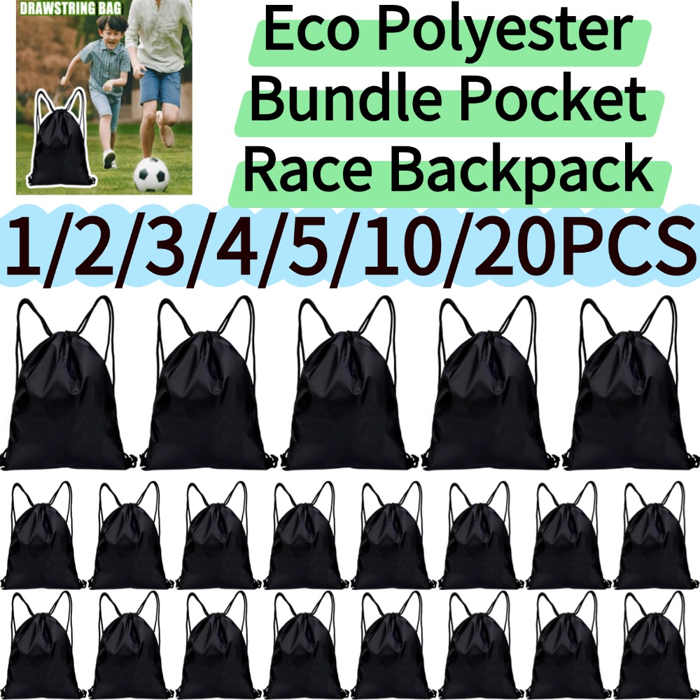 1-20PCS Bundle Pocket Race Bac - Sack Race Bag ulasan dan harga