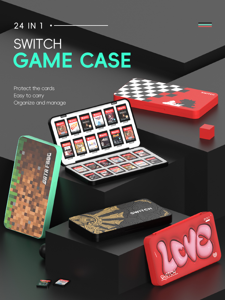 24 in 1 Game Card Case for Swi - Party Games Nintendo ulasan dan harga