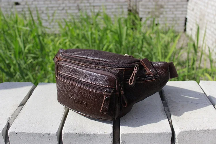Genuine Cowhide Leather Waist  - Sack Race Bag ulasan dan harga