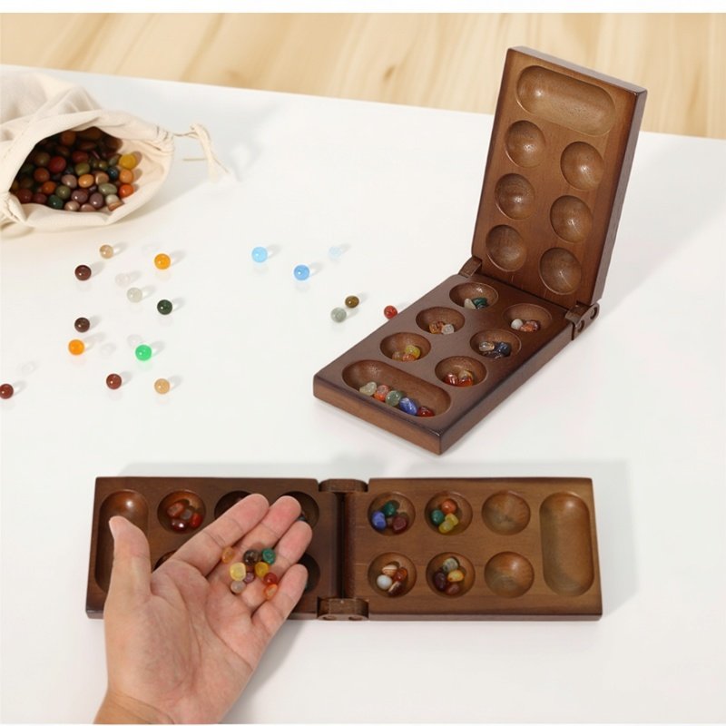 Ancient Mancala African Chess  - Party Games Board Game ulasan dan harga