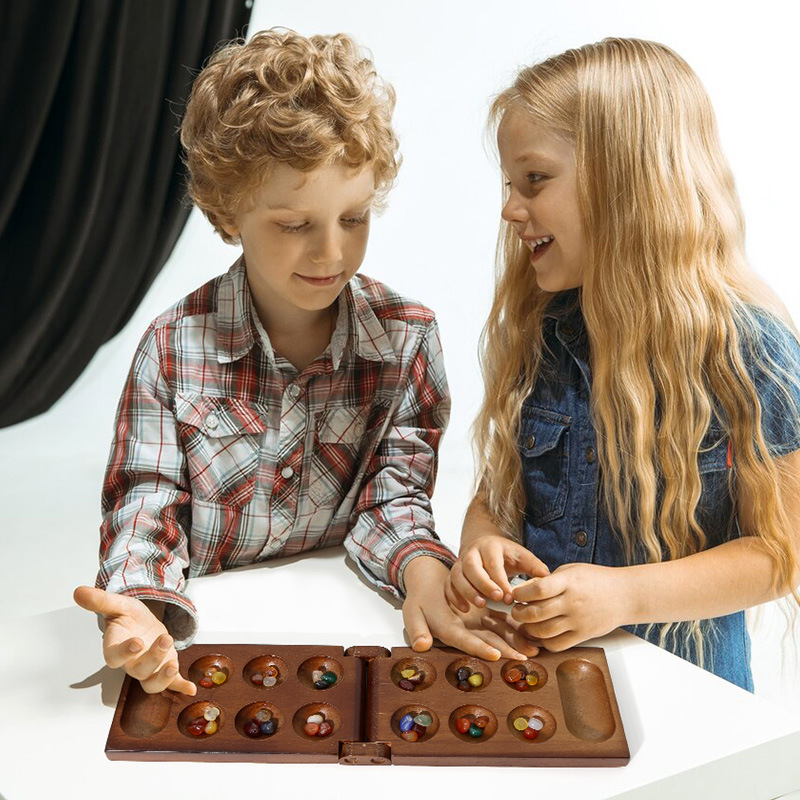 Ancient Mancala African Chess  - Party Games Board Game ulasan dan harga