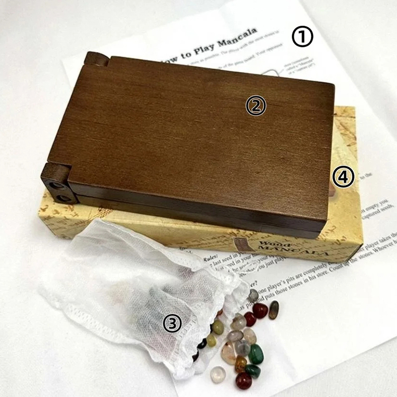 Ancient Mancala African Chess  - Party Games Board Game ulasan dan harga