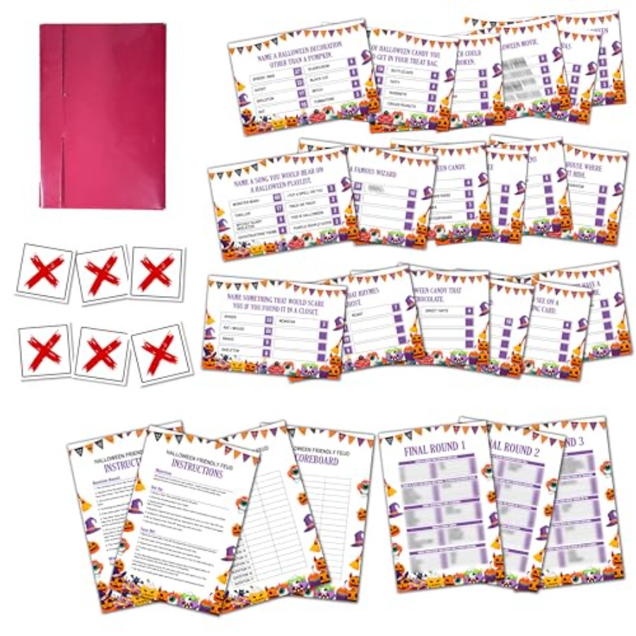Halloween Friendly Feud Game,  - Party Games For Adults Large Group ulasan dan harga