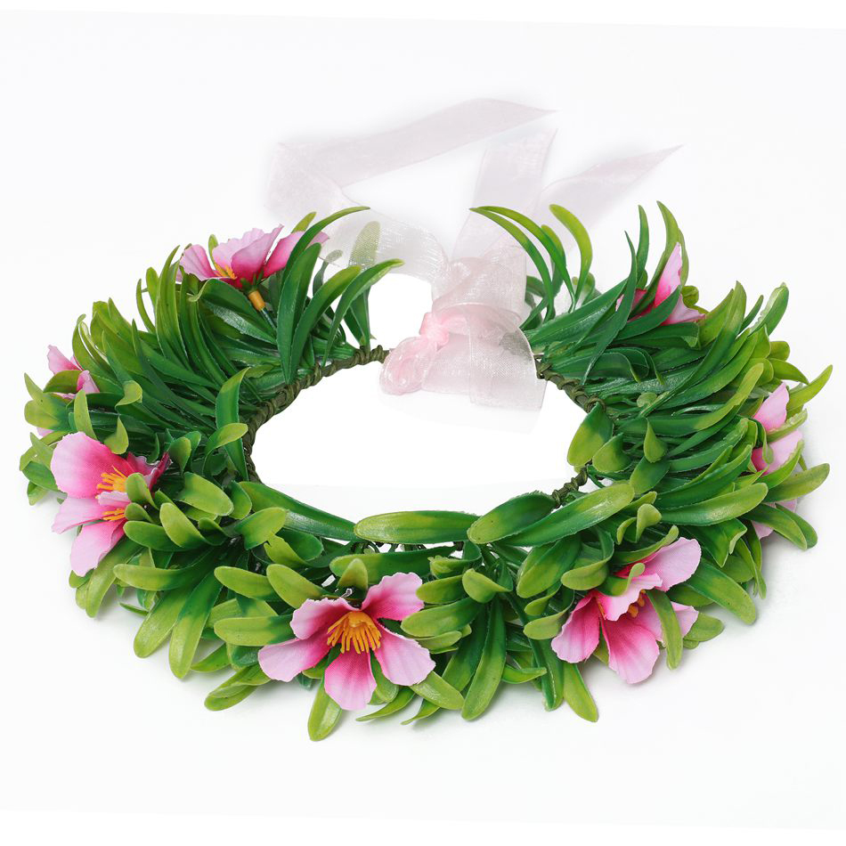 Moana Garland Green Wreath Wom - Party Games Moana ulasan dan harga