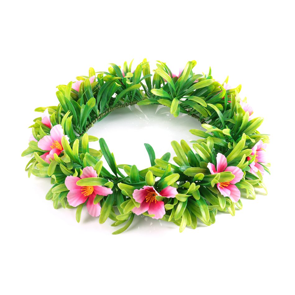 Moana Garland Green Wreath Wom - Party Games Moana ulasan dan harga
