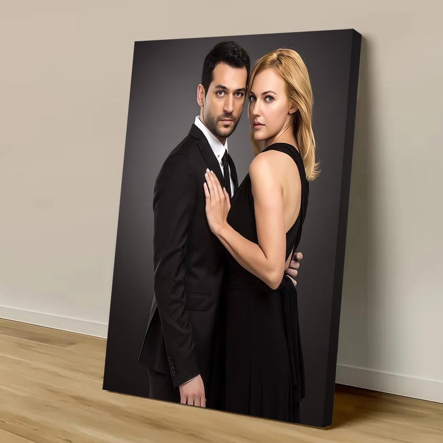 Custom Print Canvas Poster Ani - Party Games For Christmas ulasan dan harga