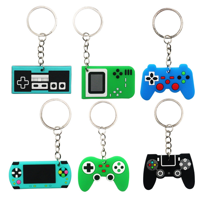 6/12PCS PVC Keychain Gamepad G - Party Games On Switch ulasan dan harga