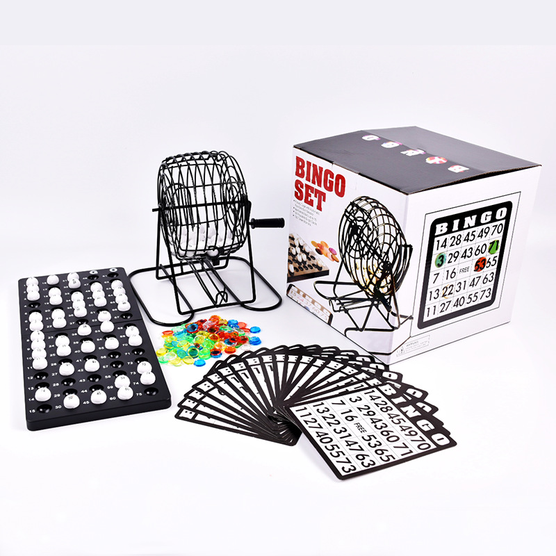 Bingo Lottery Machine Steel Bi - Party Games For Adults Large Group ulasan dan harga