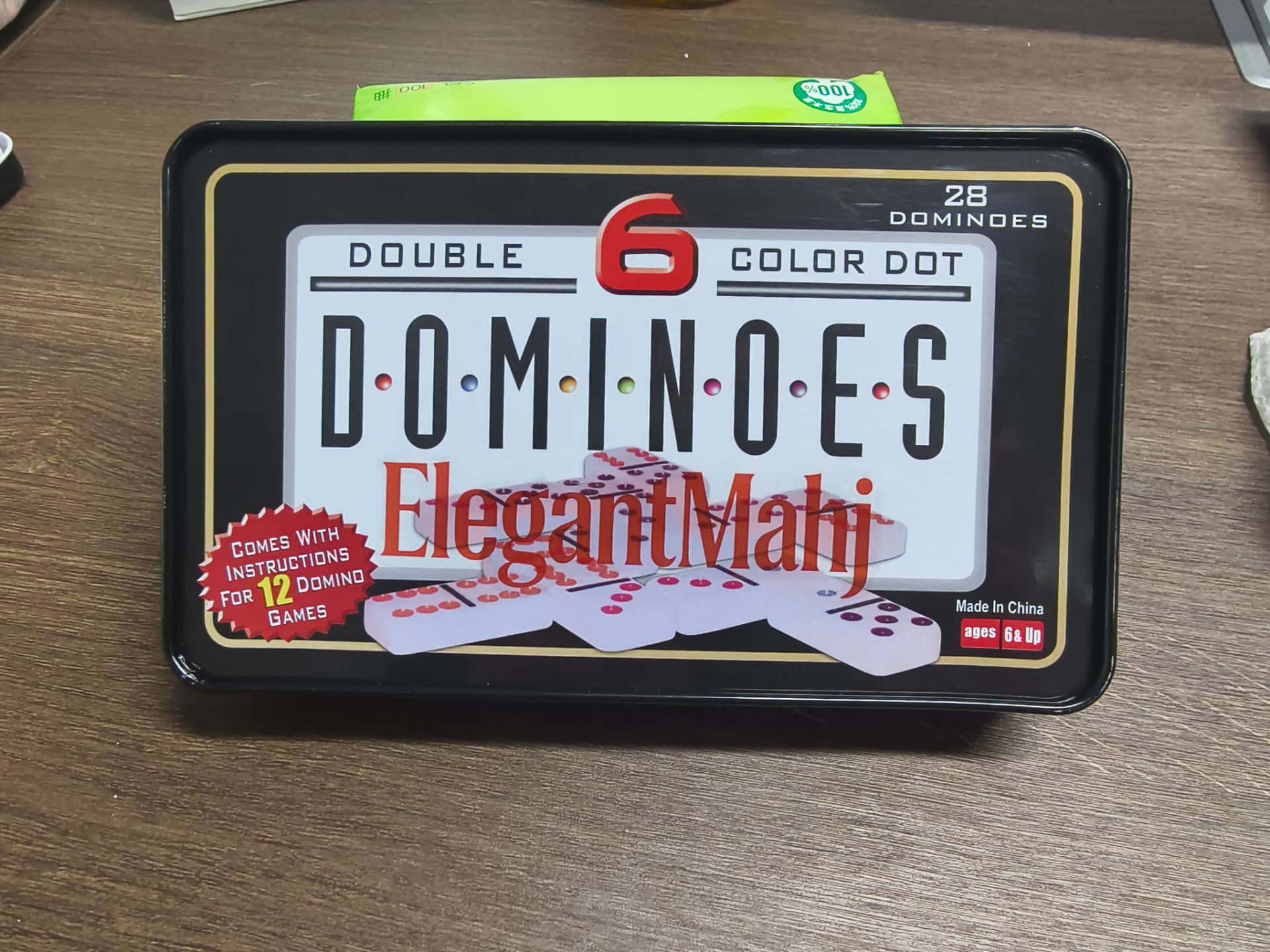 ElegantMahj Double Six Dominoe - Party Games Board Game ulasan dan harga