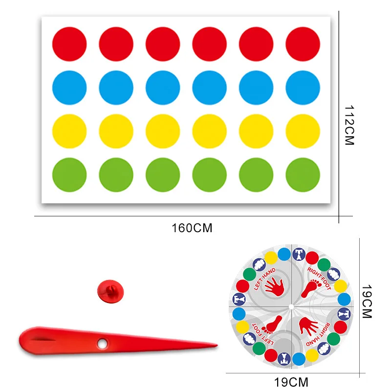 Hot-Selling Twister Game, Clas - Party Games For 3 People ulasan dan harga